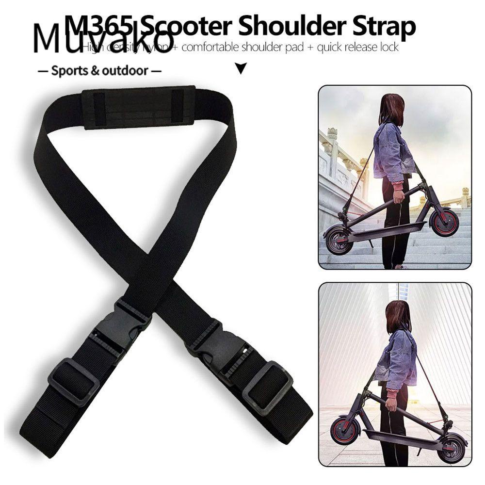 MUVAKO Dây Đeo Vai Chất Lượng Cao Có Thể Điều Chỉnh Cho Xe Scooter Điện Xiaomi M365