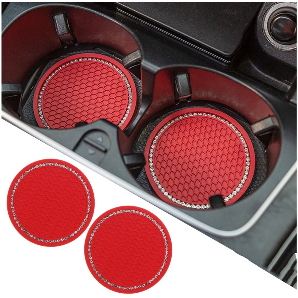 Giá Đỡ Cốc Nước 7CM Bằng PVC Chống Trượt Tiện Dụng Cho Xe Hơi