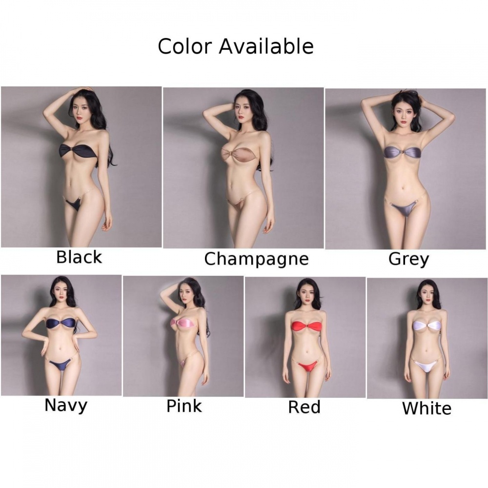 Set 2 Áo Ngực Nylon Thoáng Khí Thoải Mái Cho Nữ