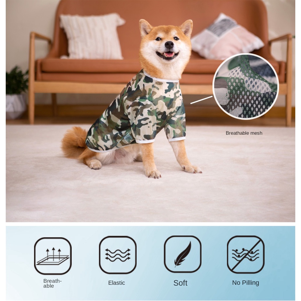 Áo Thun Mùa Hè Thời Trang Cho Thú Cưng Size XL-9XL