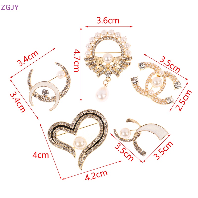 Ghim Cài Áo Hình Trái Tim Đính Đá Lụa Thời Trang Mới