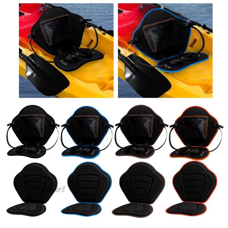 Đệm Ngồi Câu Cá / Chèo Thuyền Kèm Giá Đỡ Lưng Hỗ Trợ [Fenteer1] Canoe Lưng Thuyền Kayak Leo Núi / Ca Nô