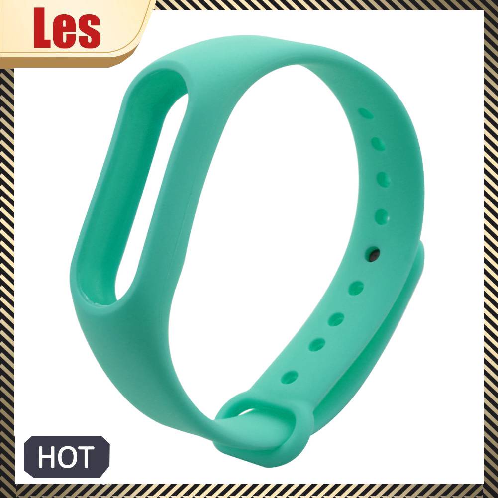 Dây Đeo Thay Thế Chất Liệu TPU Màu Trơn Cho Xiaomi Mi Band 2