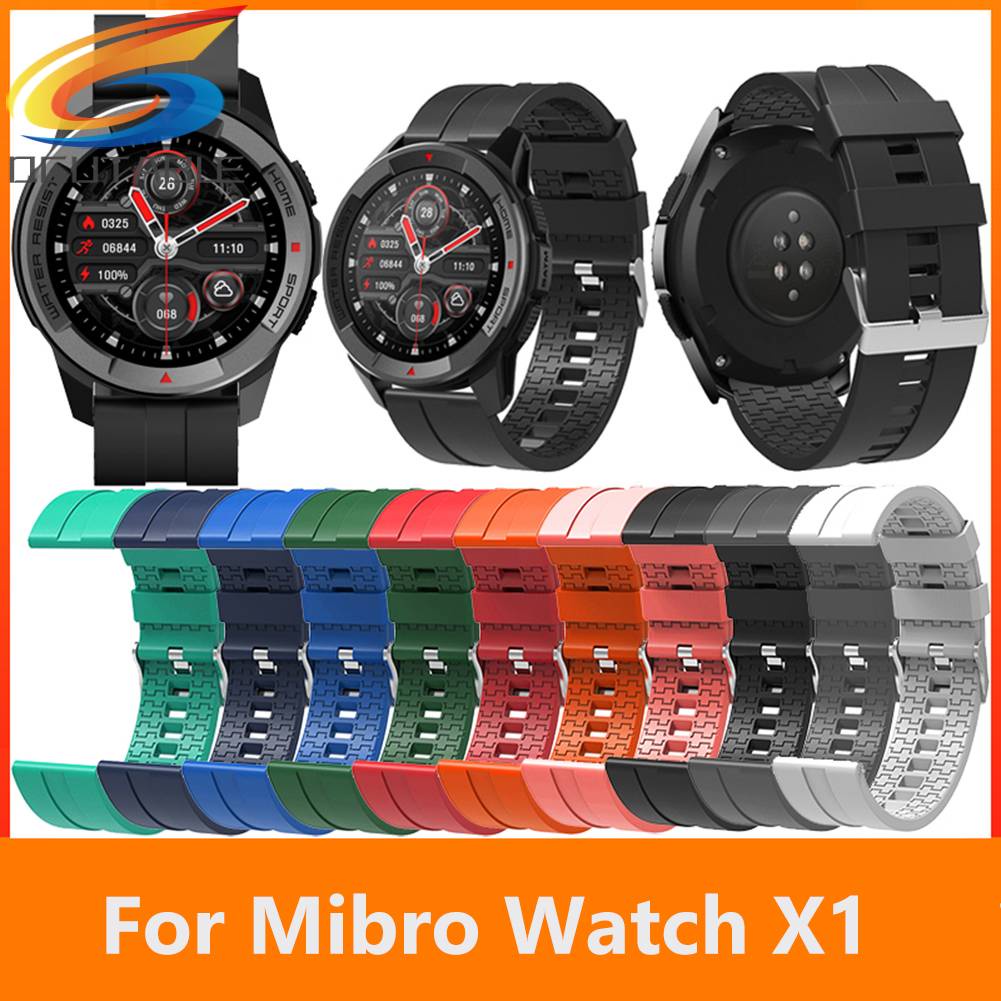 Dây Đeo Silicone 22mm Cho Đồng Hồ Youpin Mibro Watch X1 XPAW005