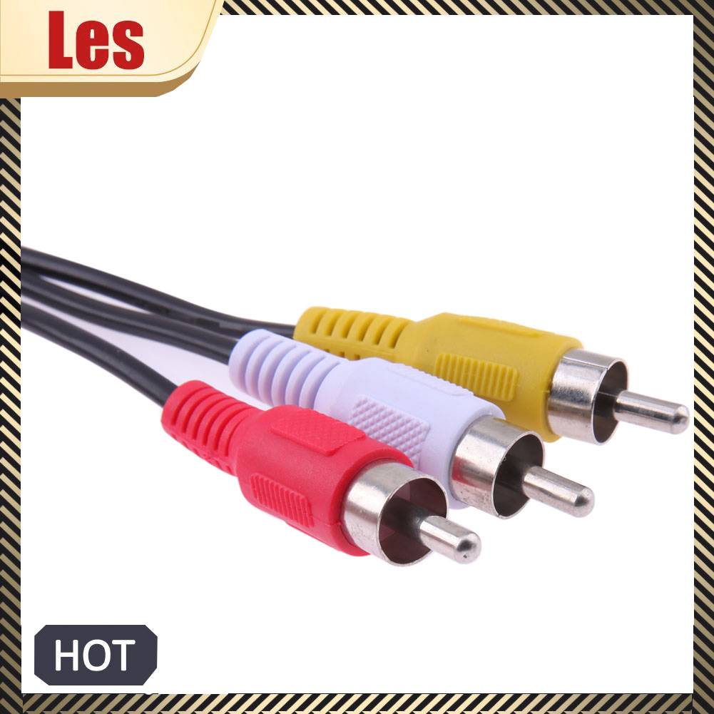 Dây CáP Âm Thanh / AV 1.5M 5ft ĐầU CắM USB Sang 3 RCA AV A / V TV Chuyên DụNg