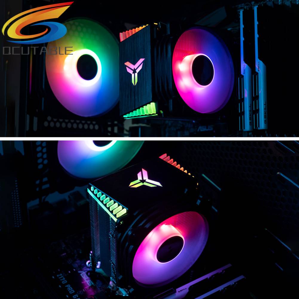 Quạt Tản Nhiệt CPU 4 Pin 12V 4 Cho AMD / Intel