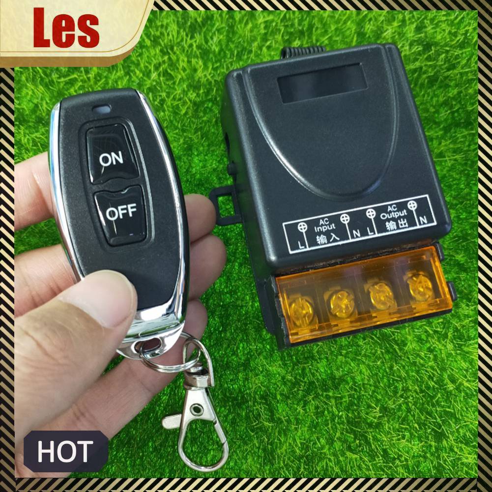 Công Tắc Bật / Tắt Đèn Điều Khiển Từ Xa Không Dây 433MHz