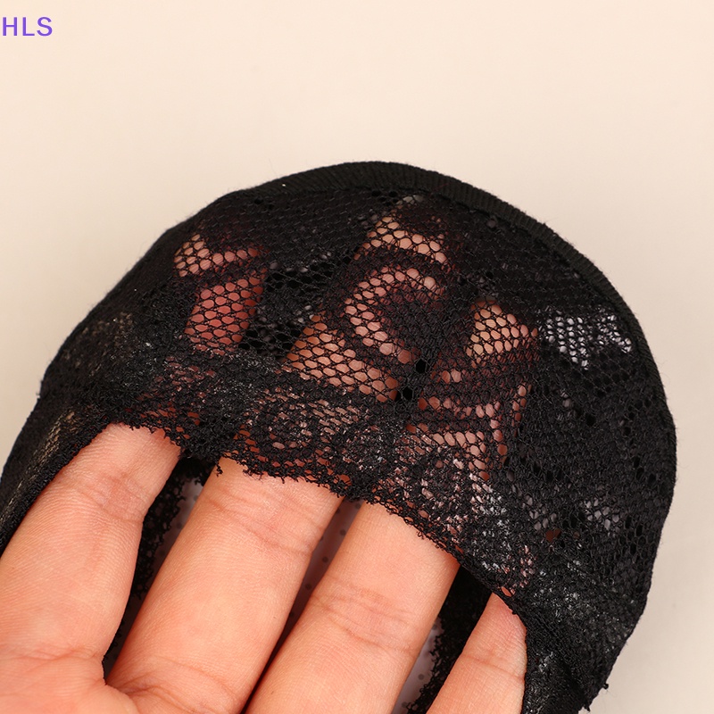 1 Đôi Tất Ren Hoa Cổ Thấp Bằng Silicone Chống Trượt