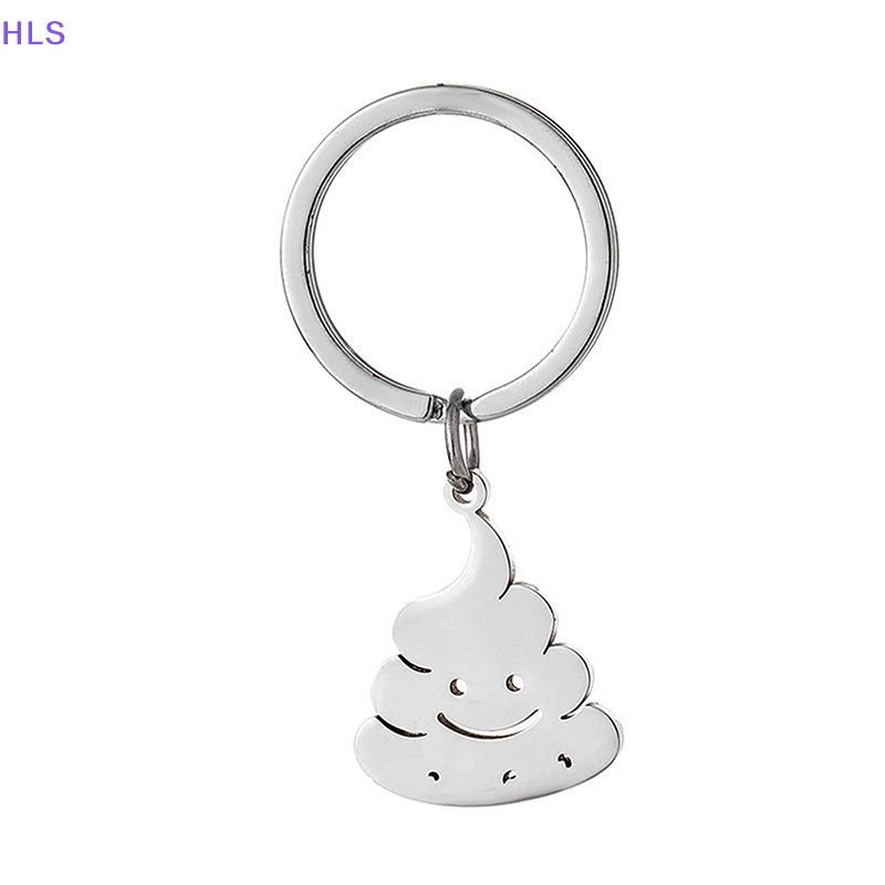 Móc Khóa Hình Chú Chó Bằng Thép Không Gỉ Màu Bạc Đơn Giản Thời Trang Cho Nữ