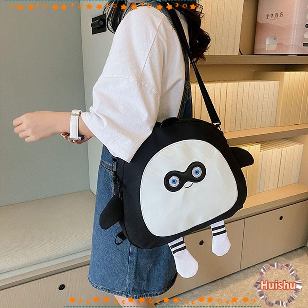 HS Ba Lô Canvas Họa Tiết Hoạt Hình Xinh Xắn Dành Cho Nữ