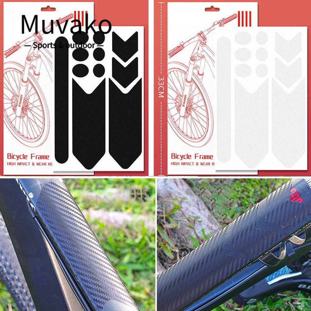 MUVAKO Miếng Dán Trang Trí Xe Đạp Leo Núi Chống Trượt Chống Mài Mòn Không Thấm Nước