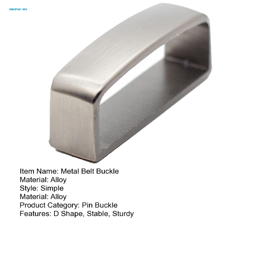 Khóa Thắt Lưng Hình Chữ D Bằng Kim Loại 35 / 40mm Thay Thế An Toàn Cho Túi Xách