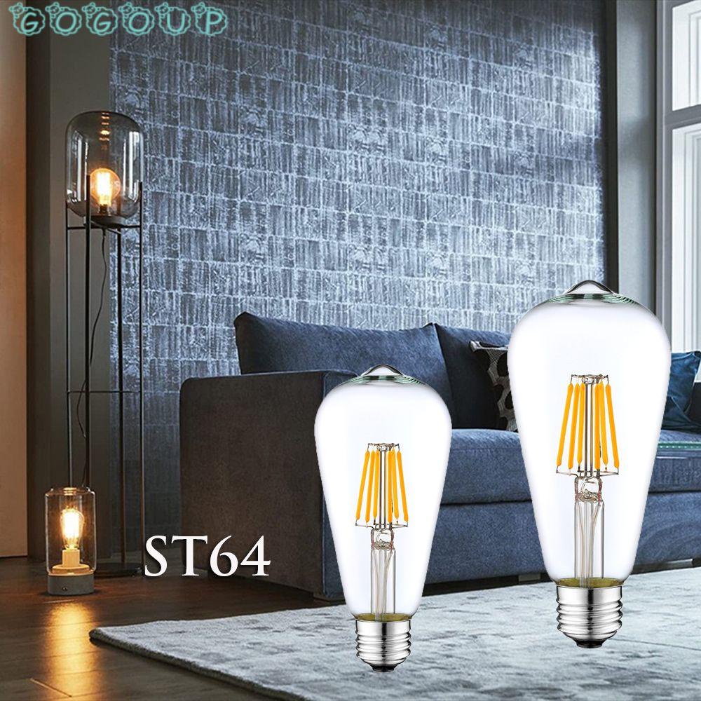 GOGOUP Bóng Đèn LED Trắng Ấm 2700K Ánh Sáng Trắng 2700K