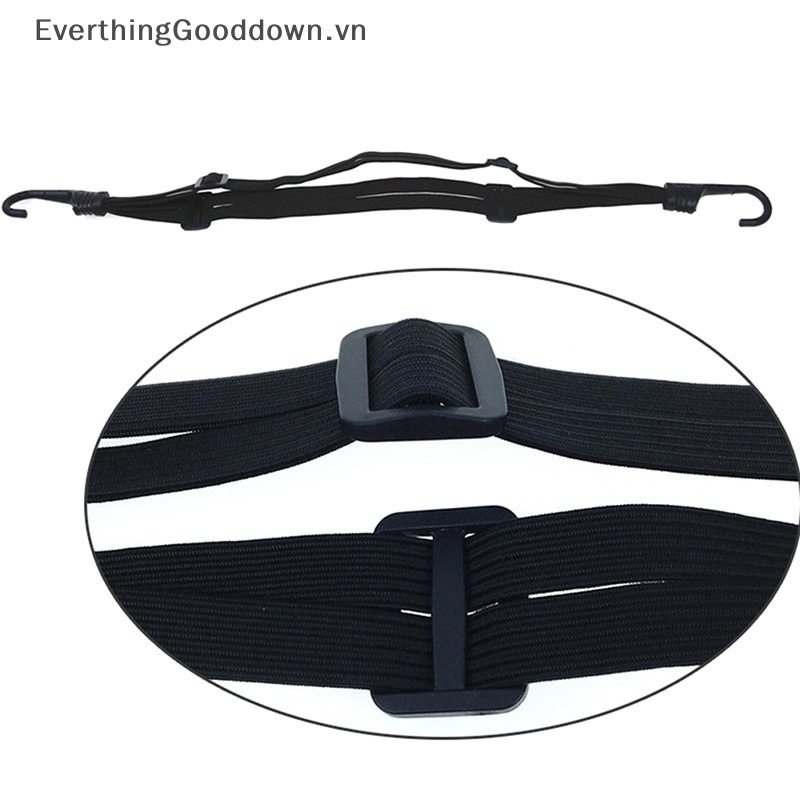 Everthinggooddown Mới Dây Thừng Co Giãn Có Thể Thu Vào Móc Hành Lý Mũ Bảo Hiểm Xe Máy Xe Đạp Sắp Xếp Gọn Gà