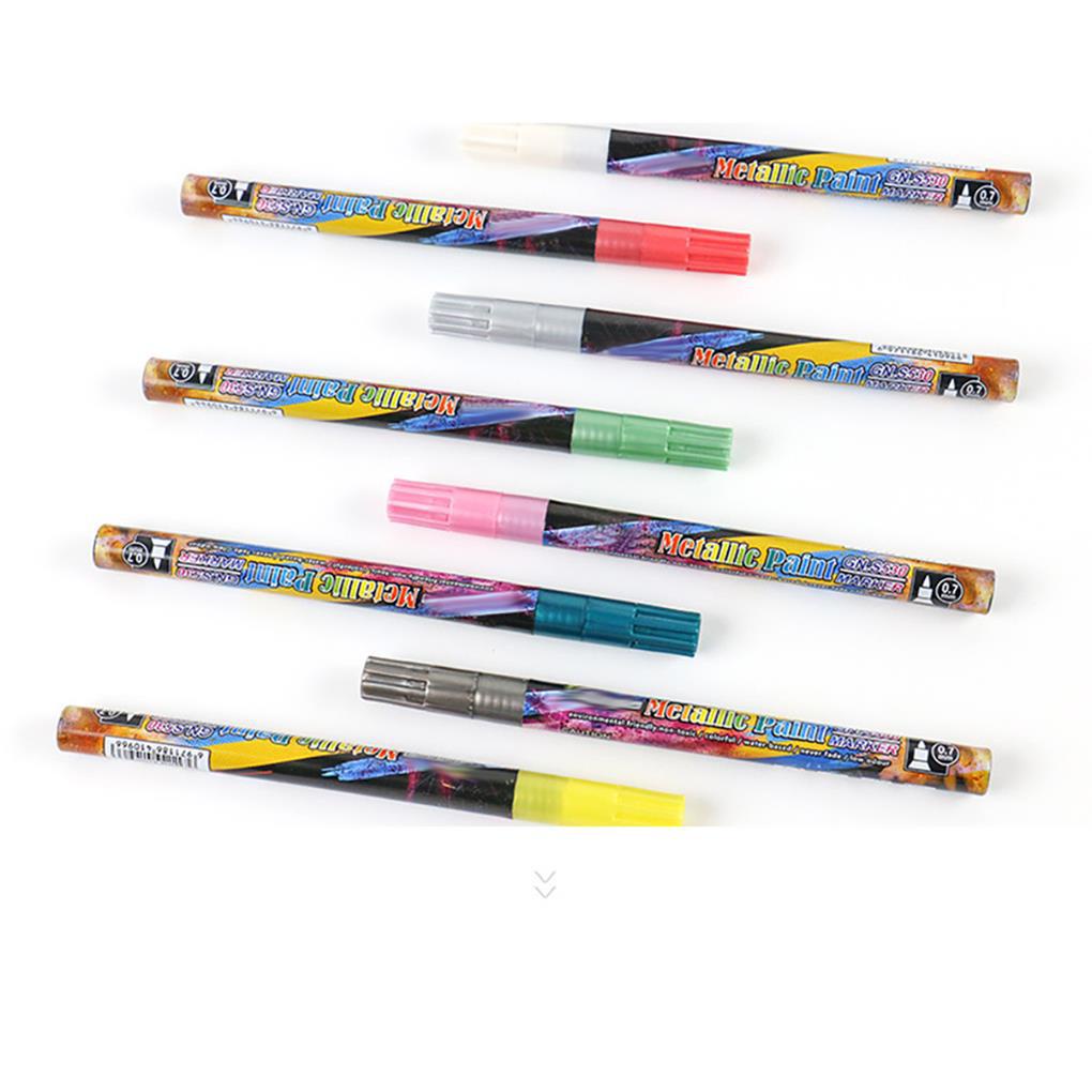 Set 24 Bút Lông Màu Sắc Graffiti Chất Liệu Nhanh Khô Tiện Dụng