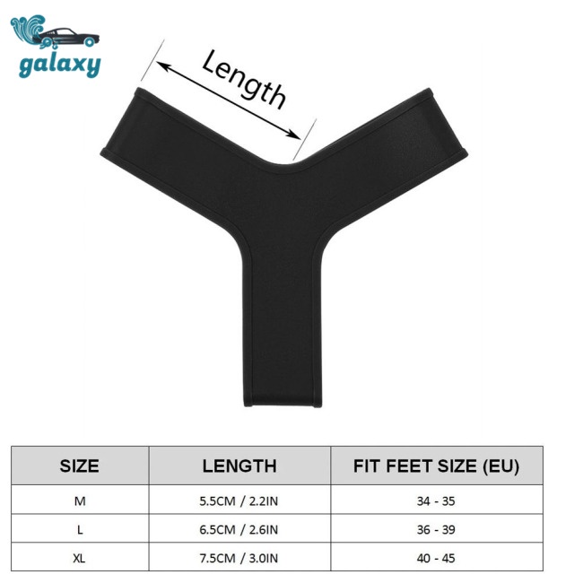 Galaxy 1 Cặp Đai Silicon Bảo Vệ Mắt Cá Chân Nhiều Màu Sắc Tiện Dụng Khi Đi Bơi