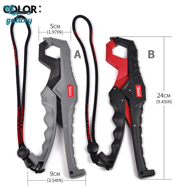 Galaxy Dụng Cụ Kẹp Cá Bằng Sợi Thủy Tinh Chống Nước Chống Ăn Mòn Có Dây Đeo