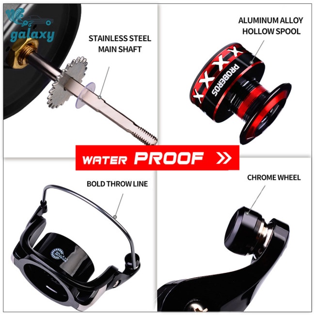 Galaxy Máy Câu Cá 5.0: 1 4.7: 1 3bb Ds2000-7000 Series Chất Lượng Cao