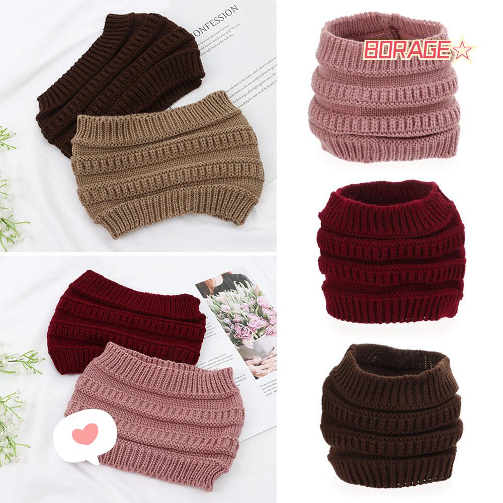 BORAG 1 Băng Đô Đan Len Dày Rộng Giữ Ấm Tai