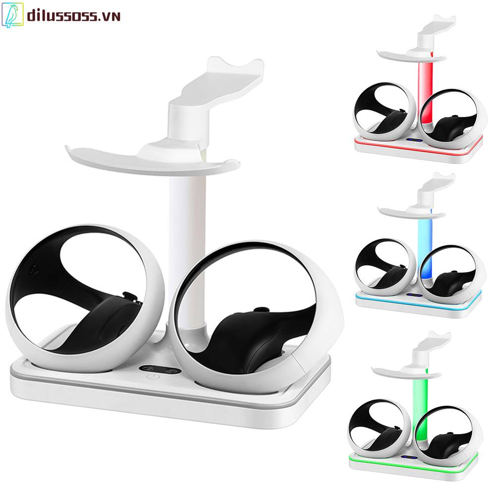 Đế Sạc Từ Tính Cho Tay Cầm Chơi Game PS VR2 Joypad