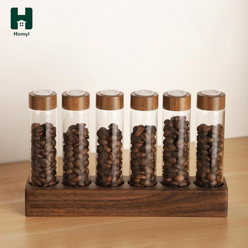 Homyl Ống đựng cà phê có giá đỡ Homyl cho quán bar / phòng ăn