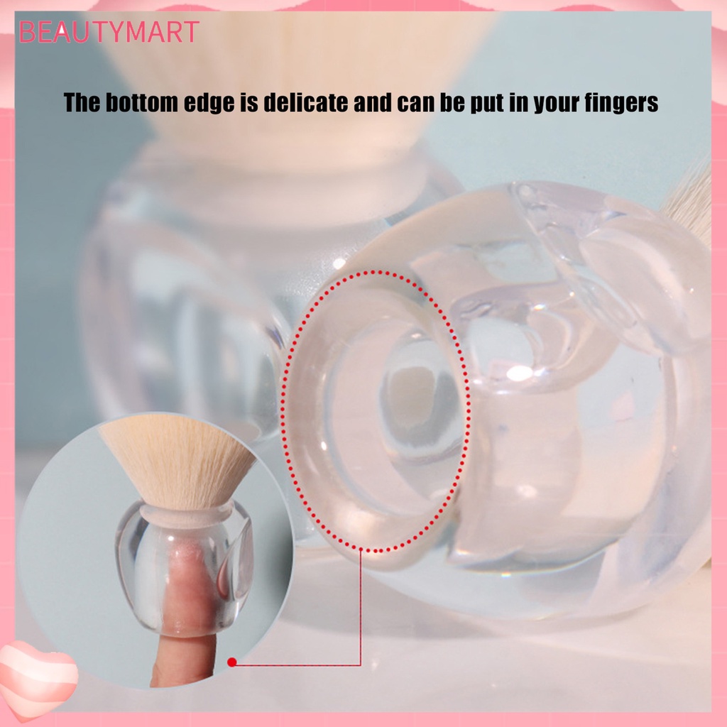 Cọ Trang Điểm Lông Mềm Thiết Kế Quả Táo Nhỏ Gọn Dễ Bắt Sáng