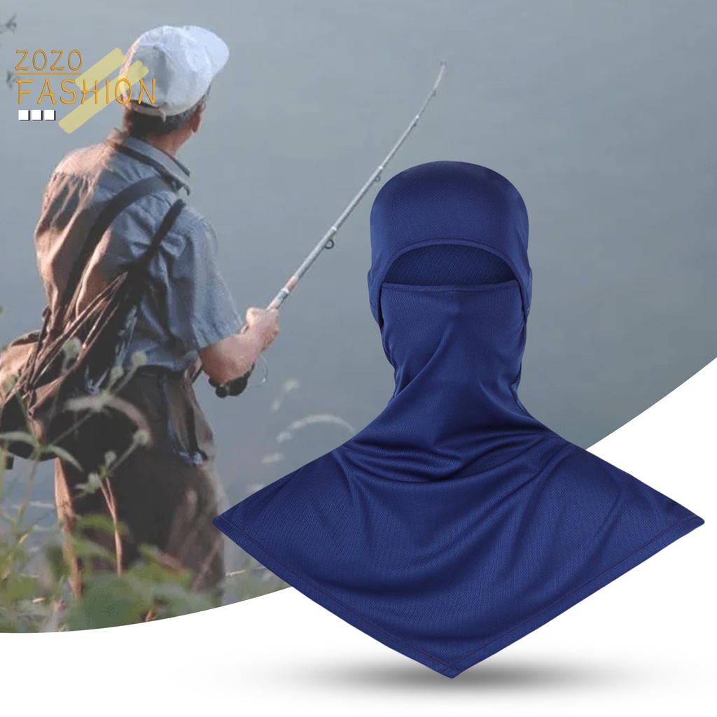 Khăn Choàng Cổ Chống Nắng Độ Co Giãn Cao Bảo Vệ Mặt Dành Cho Nam Nữ Hoạt Động Ngoài Trời