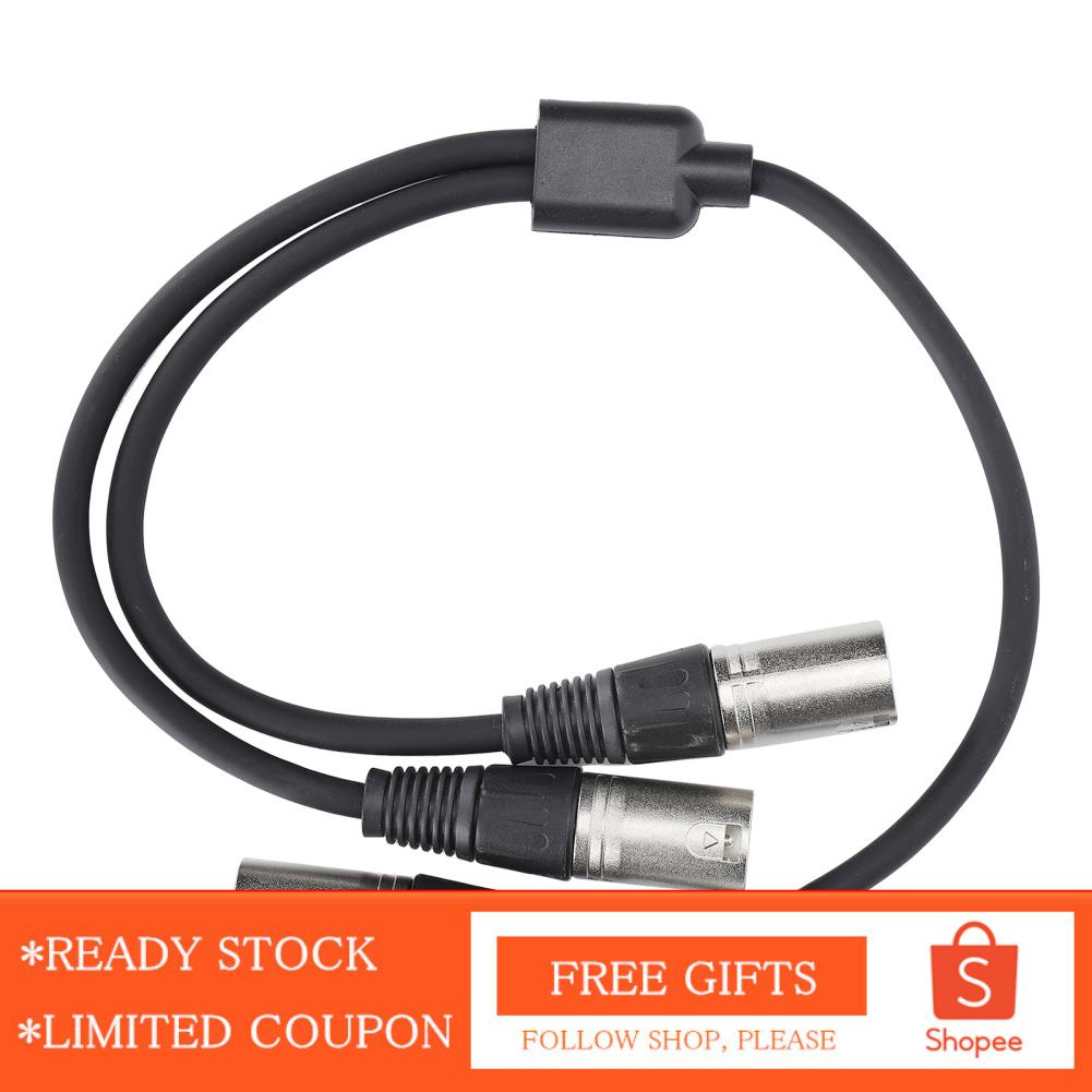 Alwaysonline JORINDO JD60711 XLR Male to Dual Cable YType Splitter Microphone