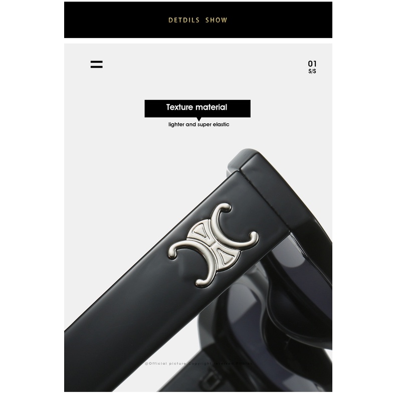 Kính Mát Mắt Mèo Phong Cách Âu Mỹ Retro Thời Trang Mới 2023