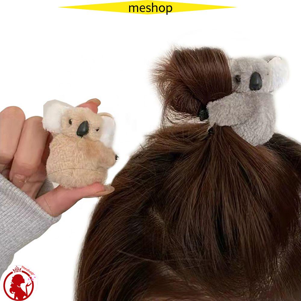 ME Kẹp Tóc Hình Gấu Koala Bằng Lông Nhung Dễ Thương Xinh Xắn