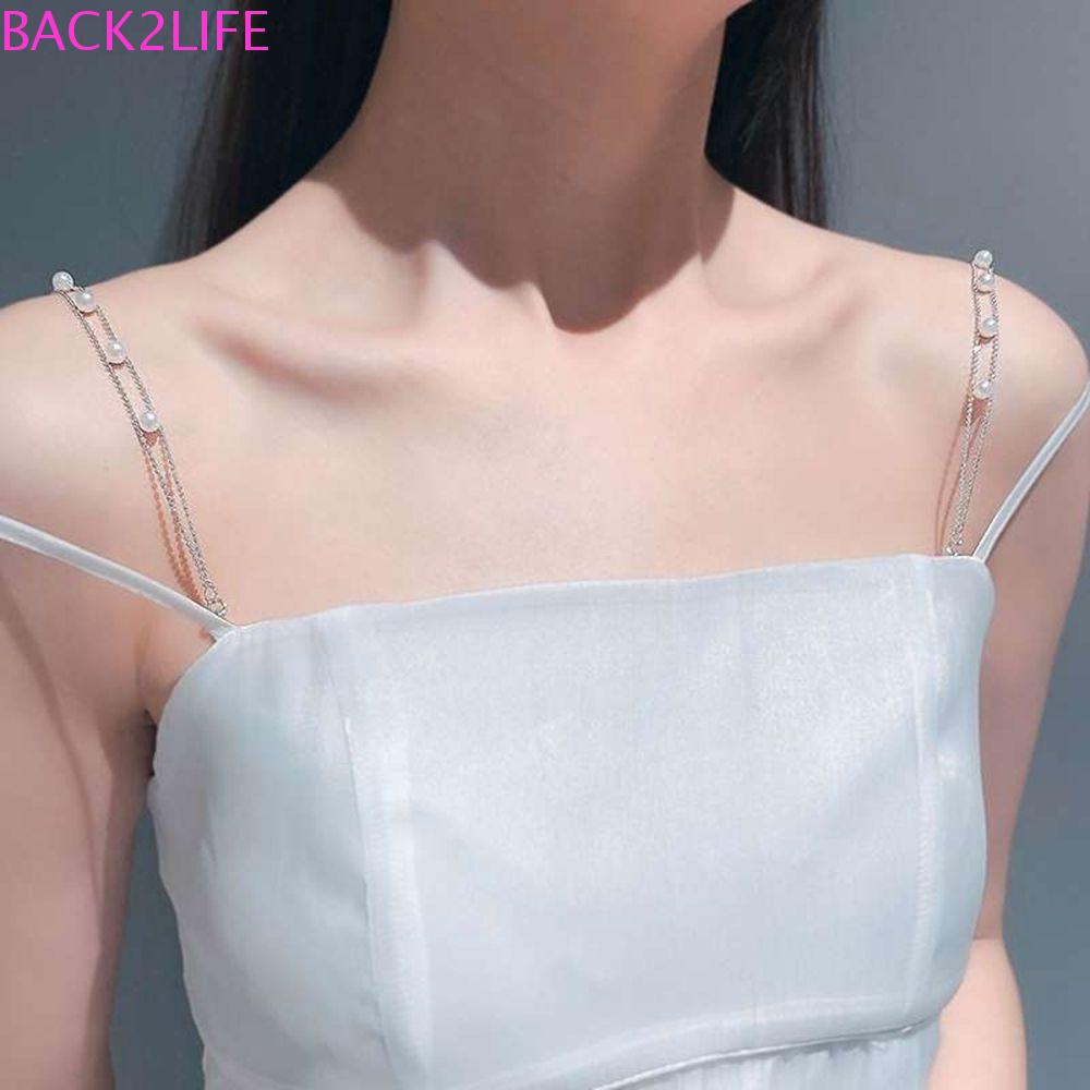 BACK2LIFE Dây Xích Kim Loại Đeo Vai Chống Trượt Có Thể Điều Chỉnh Cho Đám Cưới