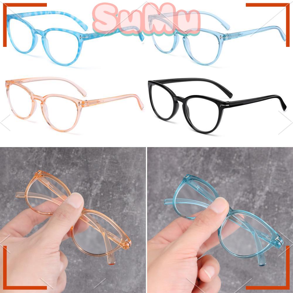 SUMU Kính Đọc Sách Gọng Tròn Phong Cách Vintage Thời Trang