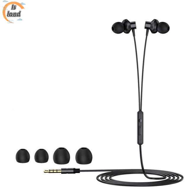 Tai Nghe Nhét Tai Giắc Cắm 3.5mm Có Micro Dành Cho Điện Thoại