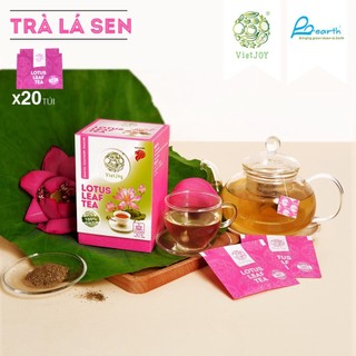  Trà lá sen VIETJOY Hộp 40G (20 Túi lọc x 2G)