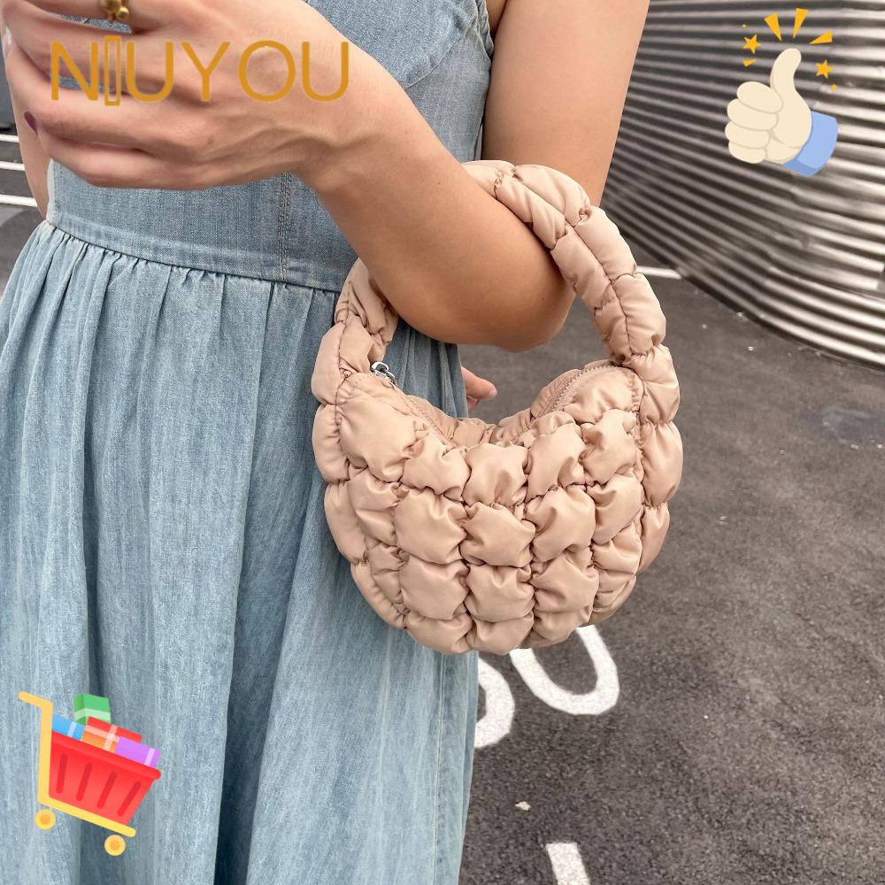 NIUYOU Túi Xách Mua Sắm Siêu Nhẹ Hình Đám Mây Gấp Gọn Tiện Dụng