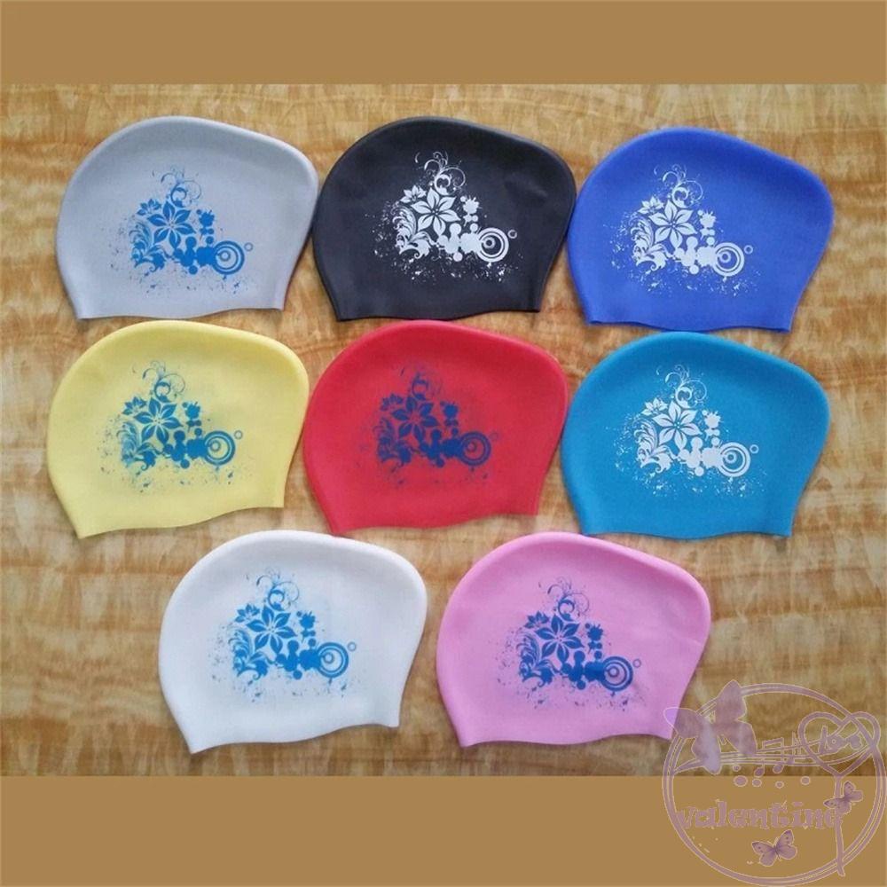 AVALENTINE Mũ Bơi Bằng Silicone Chống Thấm Nước Cho Nữ