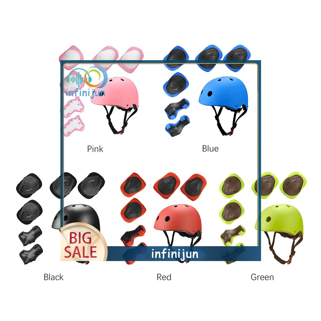 Set 7 Phụ Kiện Bảo Vệ Mũ Bảo Hiểm Khi Trượt Tuyết