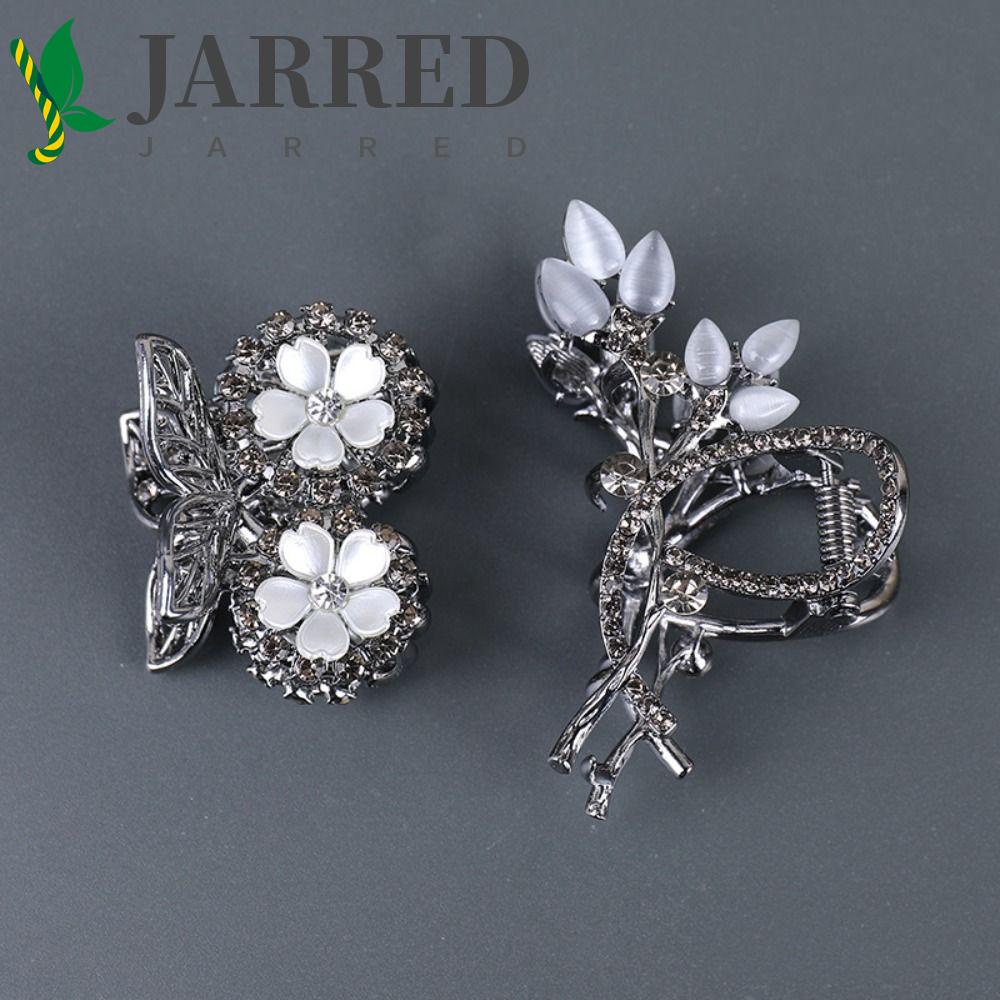 JARRED Kẹp Tóc Hình Hoa / Cá Mập Phong Cách Vintage Sáng Tạo