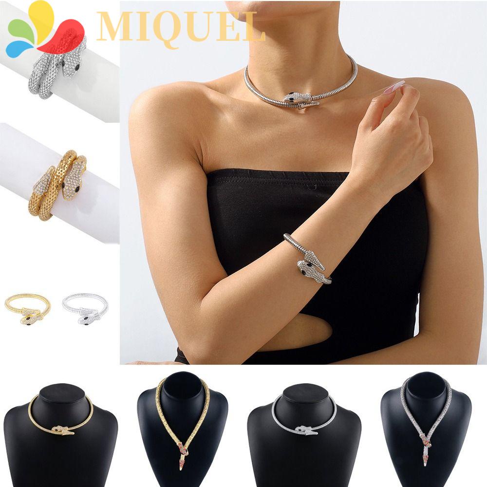 Vòng cổ Hợp Kim Mặt Hình Rắn Phong Cách Hip Hop Đường Phố Hàn Quốc Thời Trang Cho Cặp Đôi