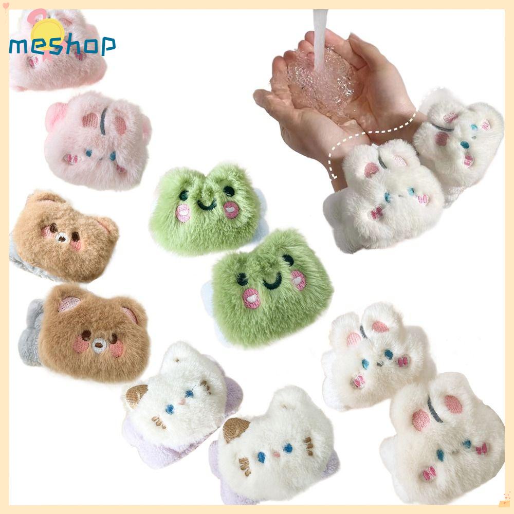 ME Băng Đô Rửa Mặt / Cổ Tay Bằng Sợi Micro Mềm Mại Thấm Hút Tốt Tiện Dụng Cho