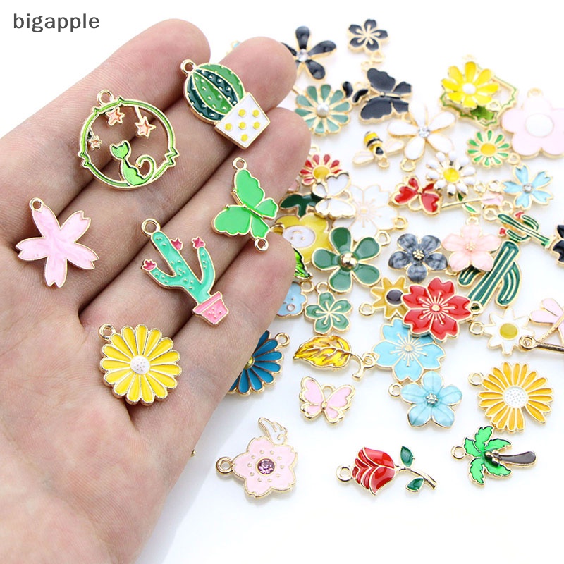 Set 100 / 120 Mặt Dây Chuyền Hình Côn Trùng Bằng Hợp Kim Tráng Men Độc Đáo