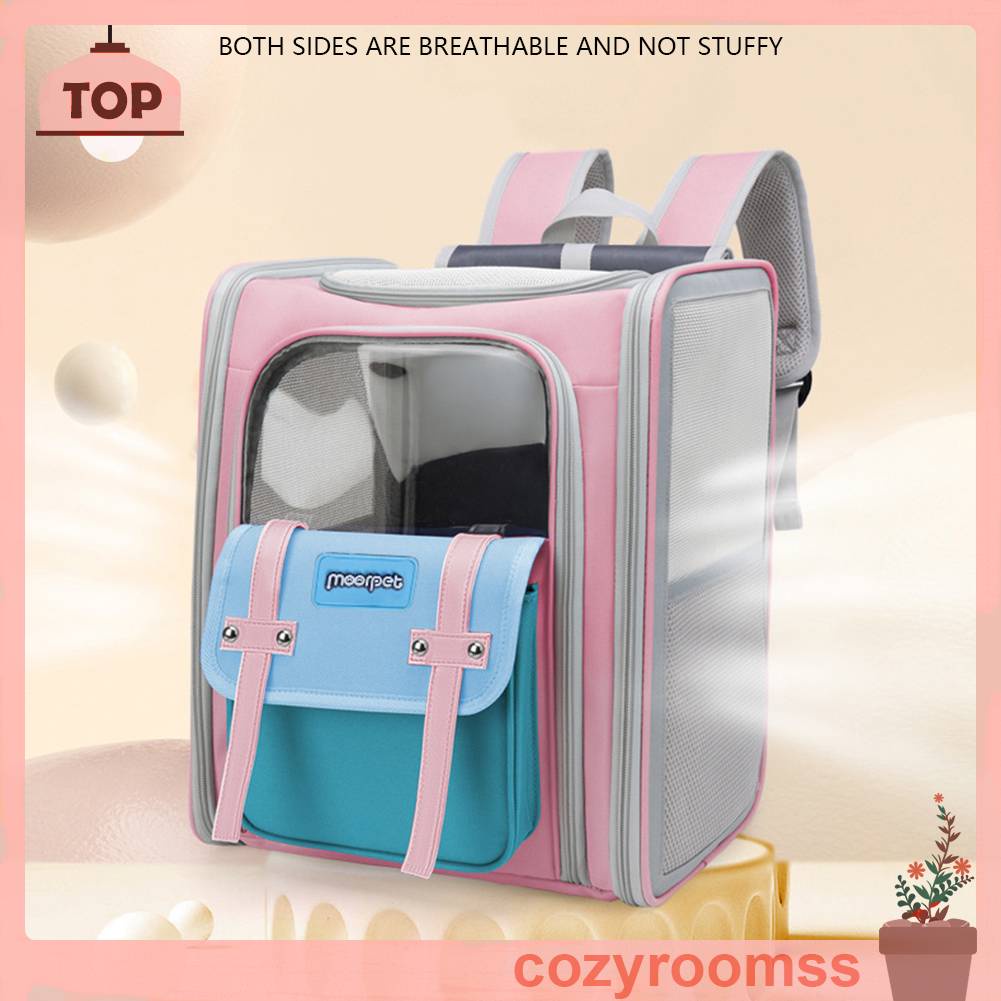 Ba Lô Địu Thú Cưng Thoáng Khí Thoải Mái Tiện Dụng