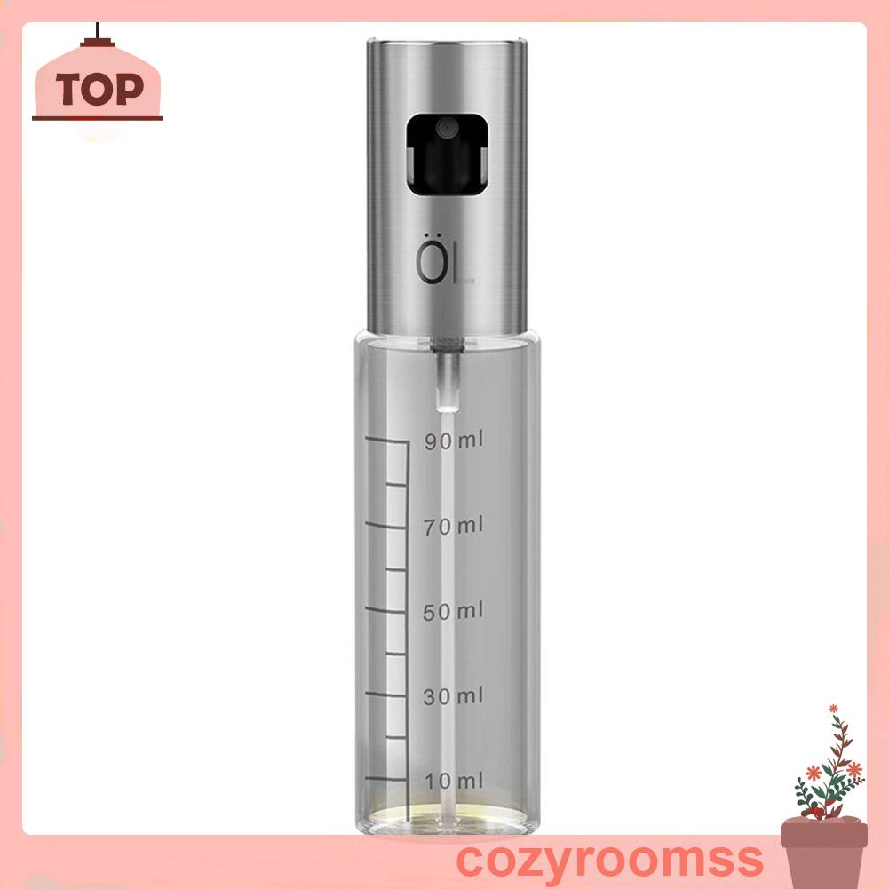 Bình Xịt Dầu Olive Bằng Kính Cấp Thực Phẩm 100ml Tiện Dụng Nướng BBQ / Salad