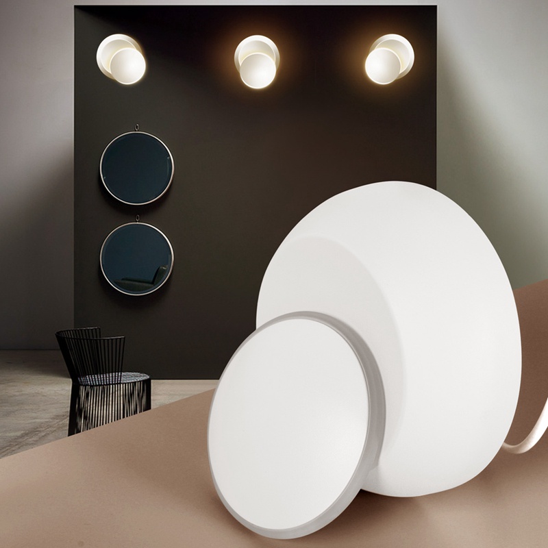 Đèn LED Gắn Tường Trang Trí Phòng Ngủ / Phòng Khách Hình Mặt Trăng 3000K