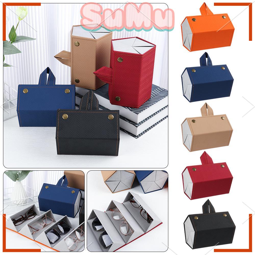 SUMU Giá Đỡ Trưng Bày Mắt Kính Bằng Da Tiện Dụng