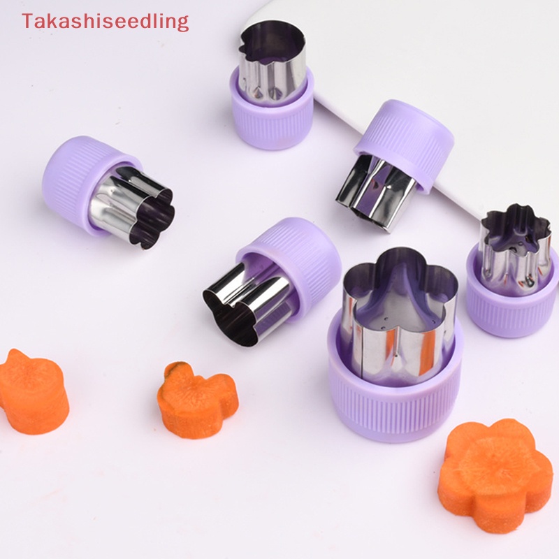 Bộ 12 Dụng Cụ Cắt Rau Củ Quả Bằng Inox Cán Nhựa Chuyên Dùng