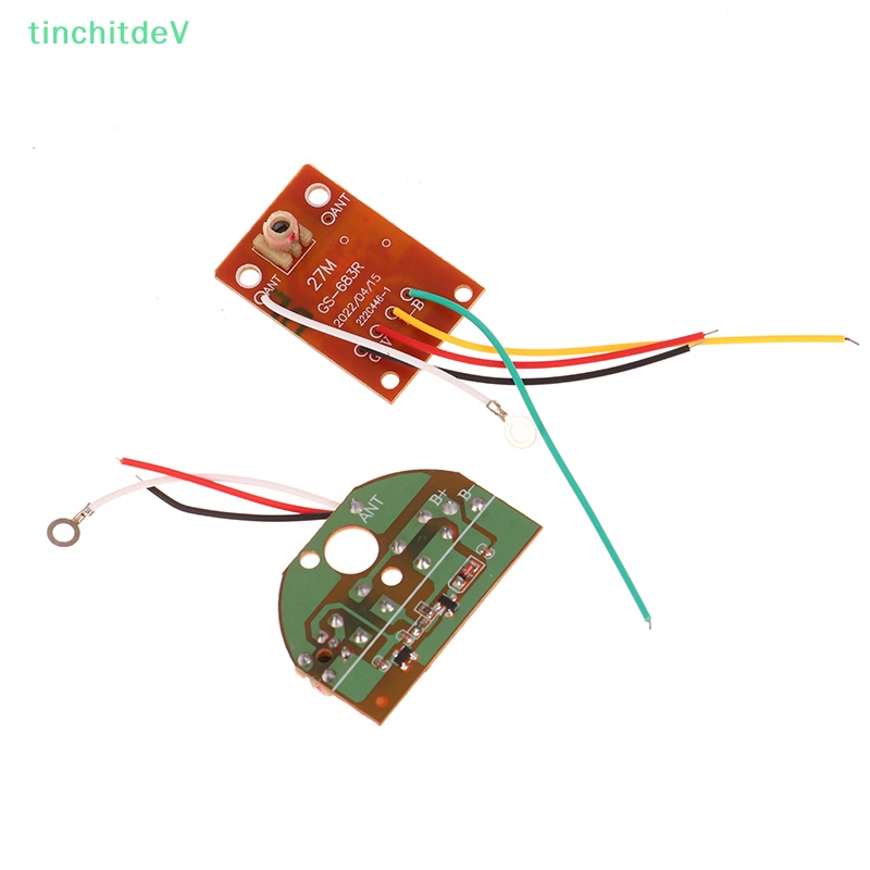 Bảng Mạch Thu Và Phát Tín Hiệu Radio 27MHz PCB Điều Khiển Từ Xa Cho Xe Hơi Xe Tải Đồ Chơi 2CH RC
