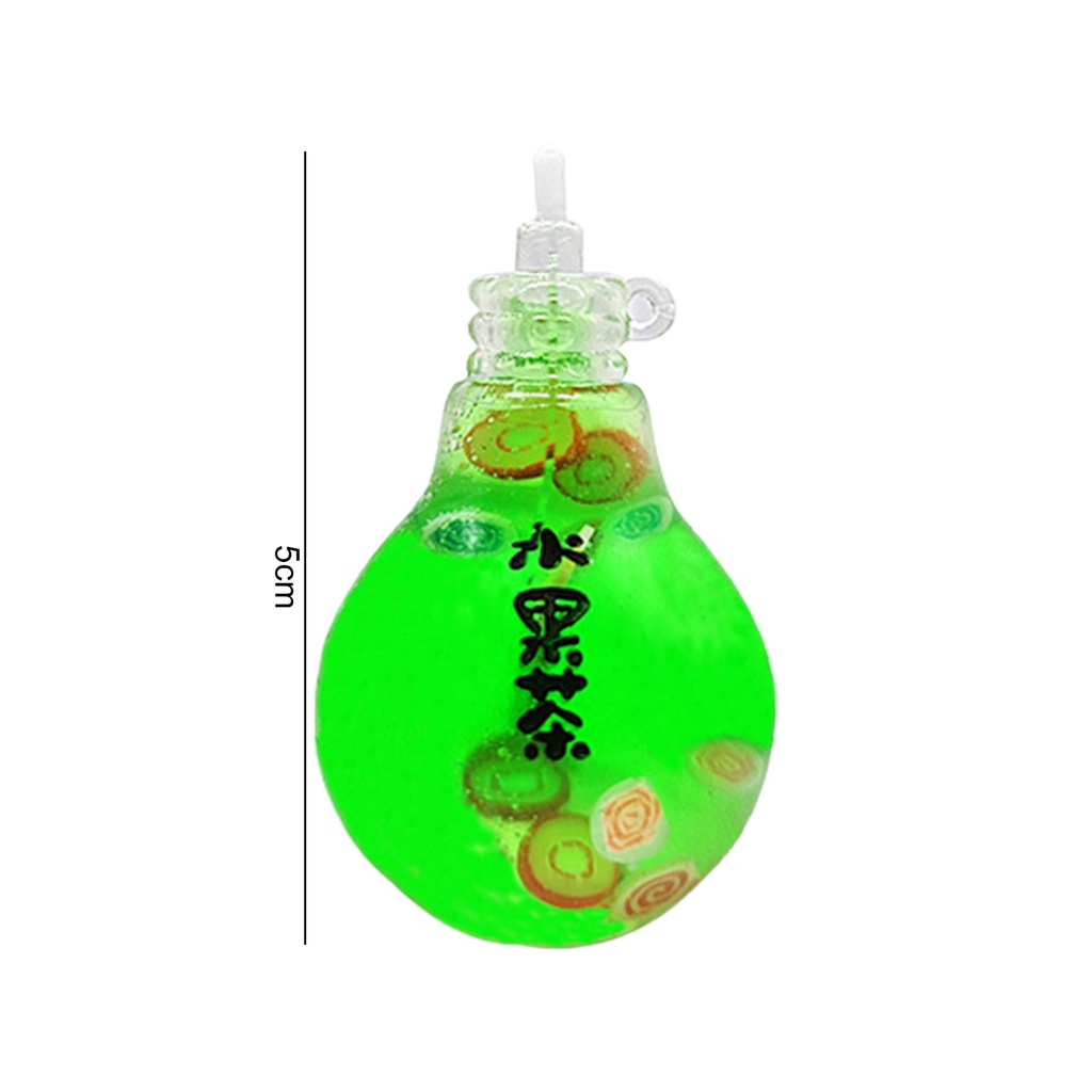 Đồ Chơi Xốp Squishy Giảm Stress Hình Ly Trà Sữa Dễ Thương Cho Bé