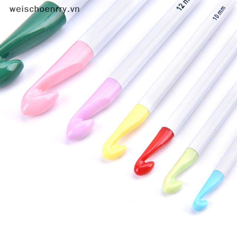 Bộ 7 Cây Móc Len Bằng Nhựa 7mm-20mm Tiện Dụng