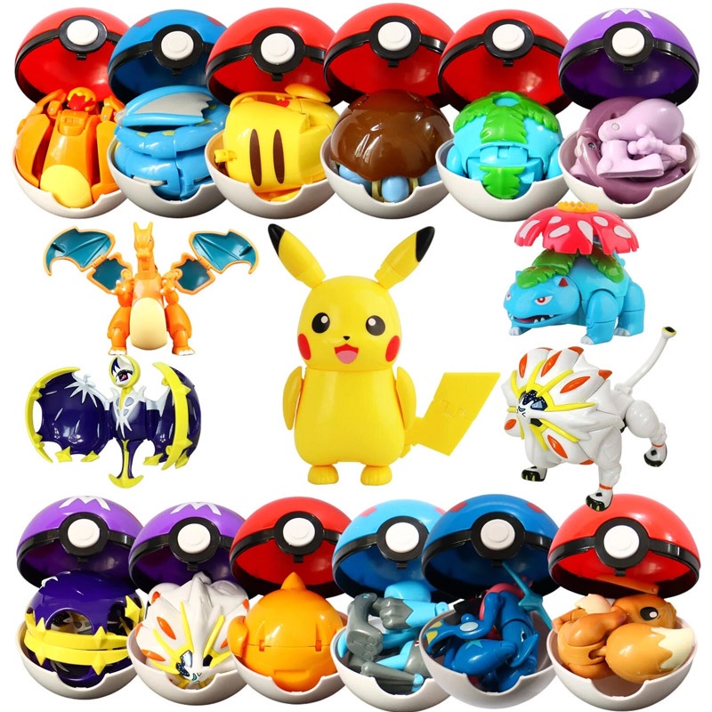 Bộ Đồ Chơi Bóng pokemon Biến Hình Có Thể Cửa Hàng Vào Quả Bóng pokemon